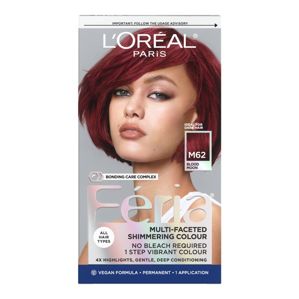 L'oréal Midnight Bolds Multi-Faceted Permanent Hair Color (m62 blood moon)