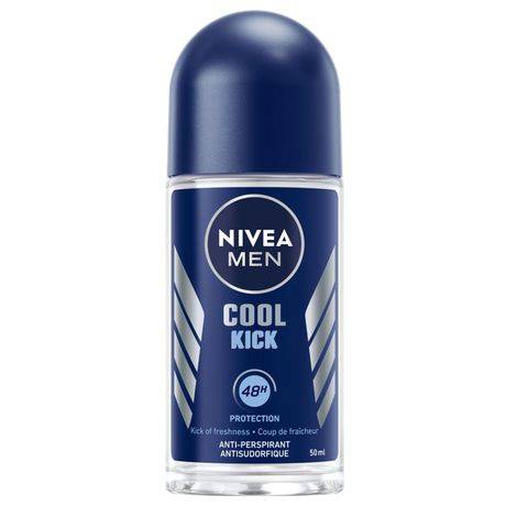 Nivea Men Cool Kick Roll on Anti Perspirant Deodorant, Male (50 g)