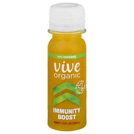Vive Organic Immunity Boost Ginger & Turmeric Cayenne Shot (2 fl oz)