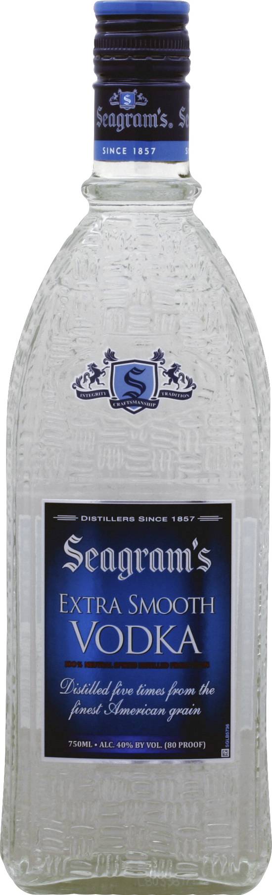 Seagram's Escapes Extra Smooth Vodka (750 ml)