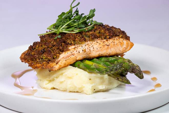 Pistachio Crusted Salmon