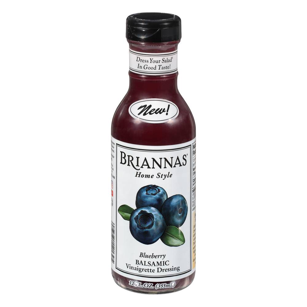 Briannas Blueberry Balsamic Vinaigrette Dressing (12 fl oz)