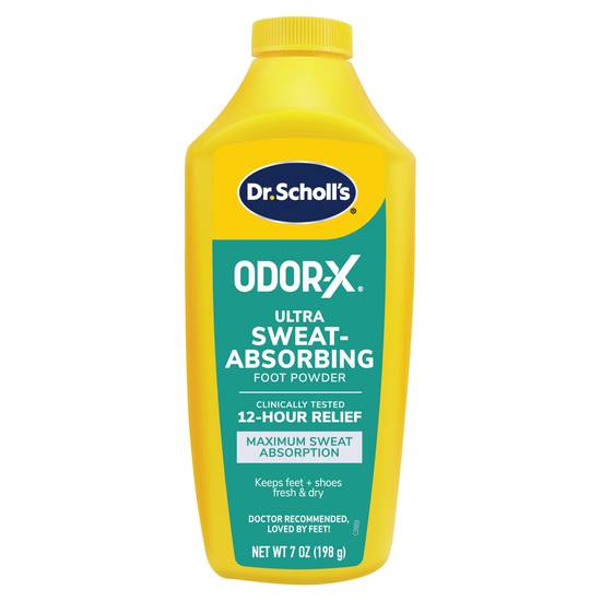 Dr. Scholl's Odore X Ultra Sweat Absorbing Foot Powder