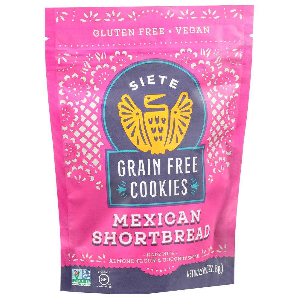 Siete Foods Grain Free Mexican Cookies, Shortbread (4.5 oz)