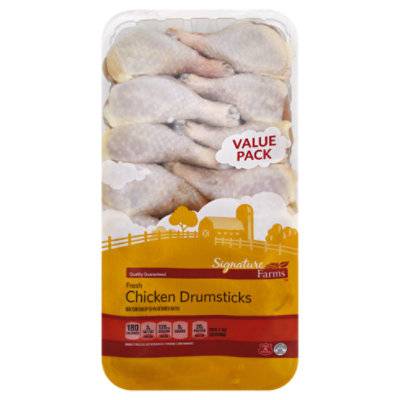 Signature Farms Chicken Drumsticks Value Pack - 4.5 Lb