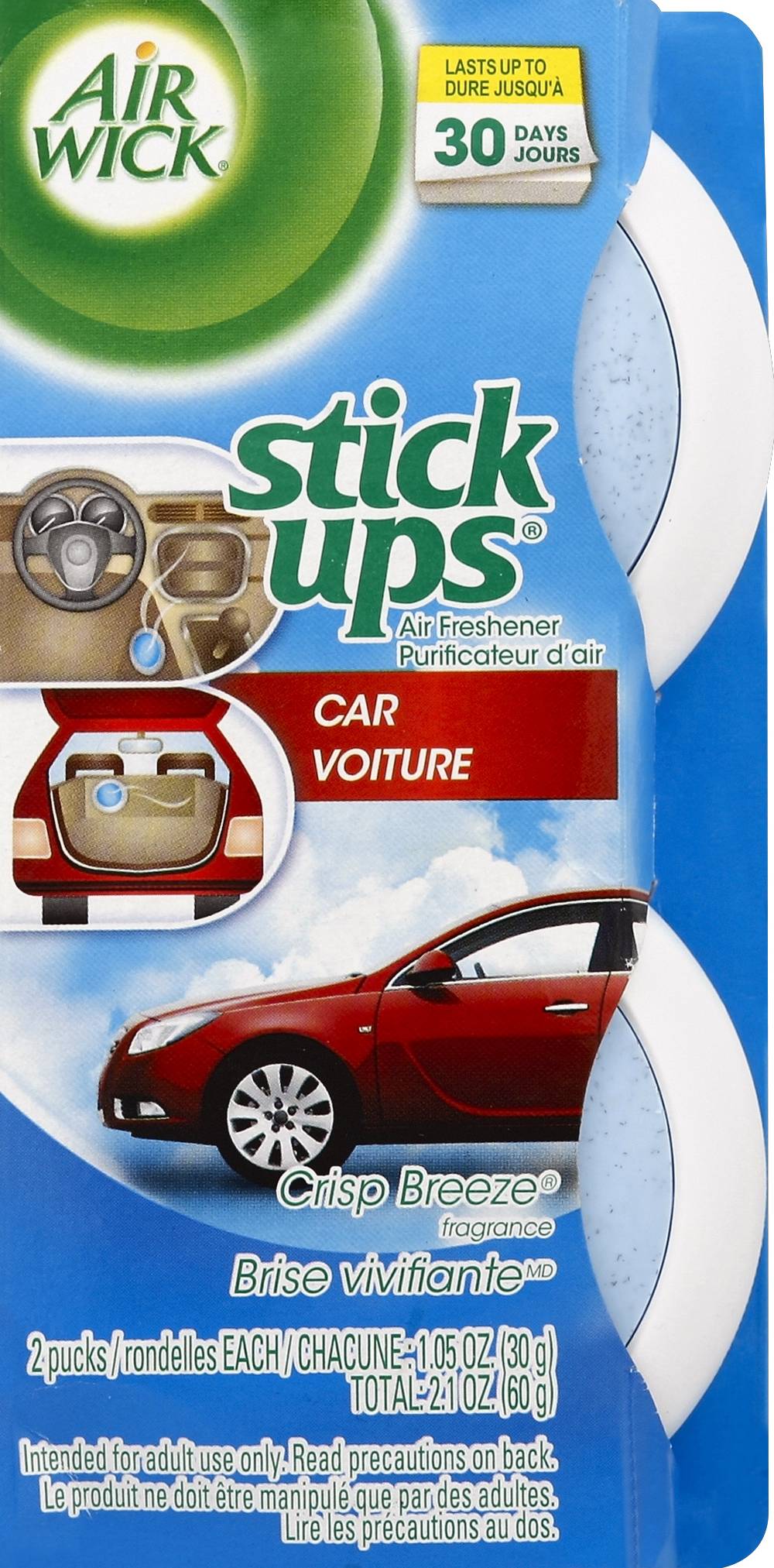 Air Wick Stick Ups Crisp Breeze Freshener (2 ct)