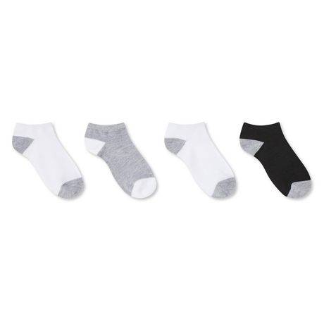 George Girls Low-Cut Socks, 4ct (3-6)