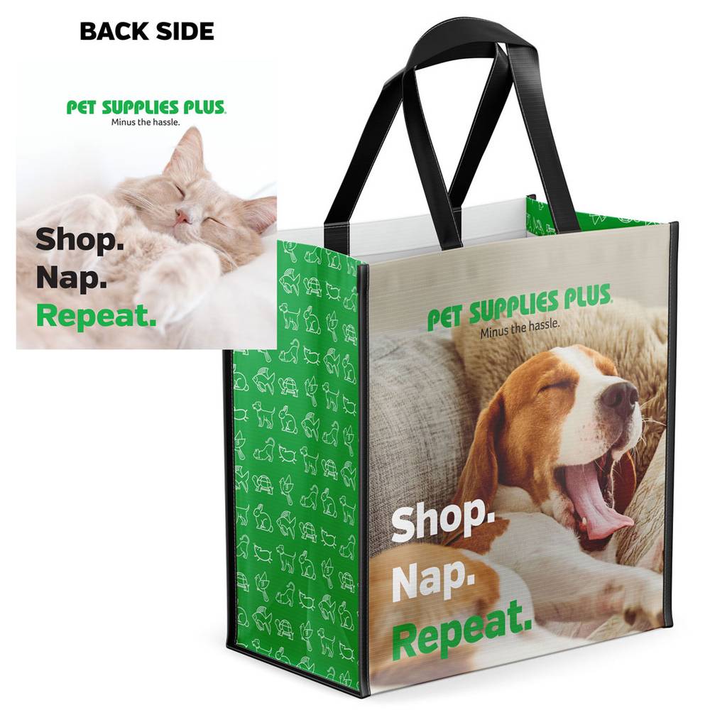 Pet Supplies Plus Shop Nap Repeat Reusable Bag