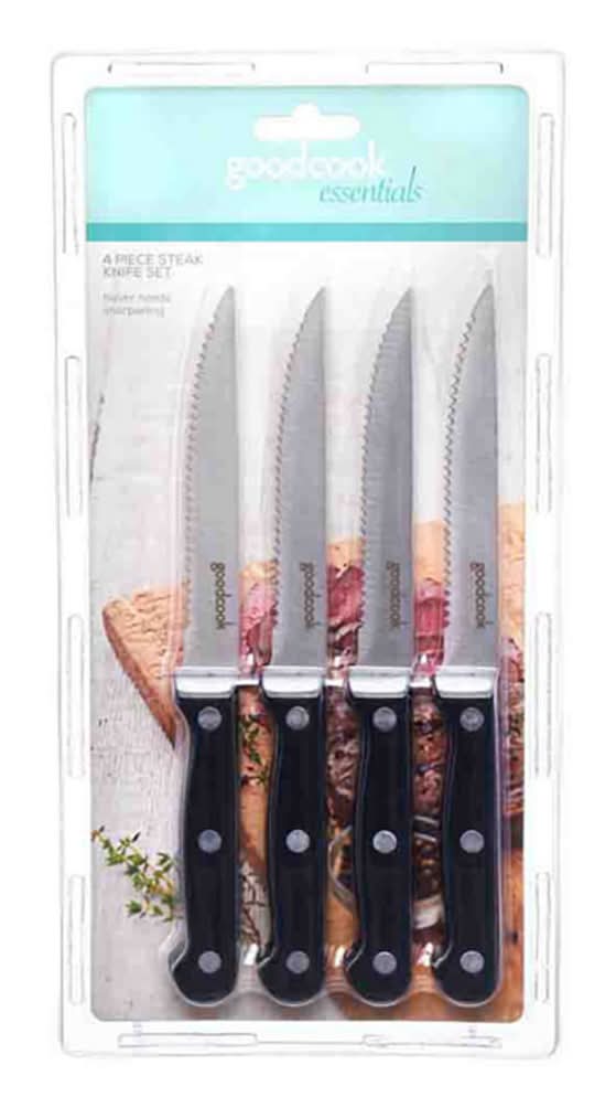 Goodcook Essentials 4 Piece Steak Knife Set