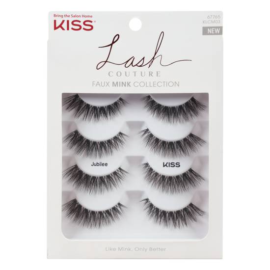 Kiss Lash Couture Faux Mink Collection Jubilee Lashes (4 ct)