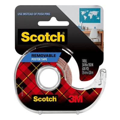 Scotch Removable Double-Stick Poster Tape