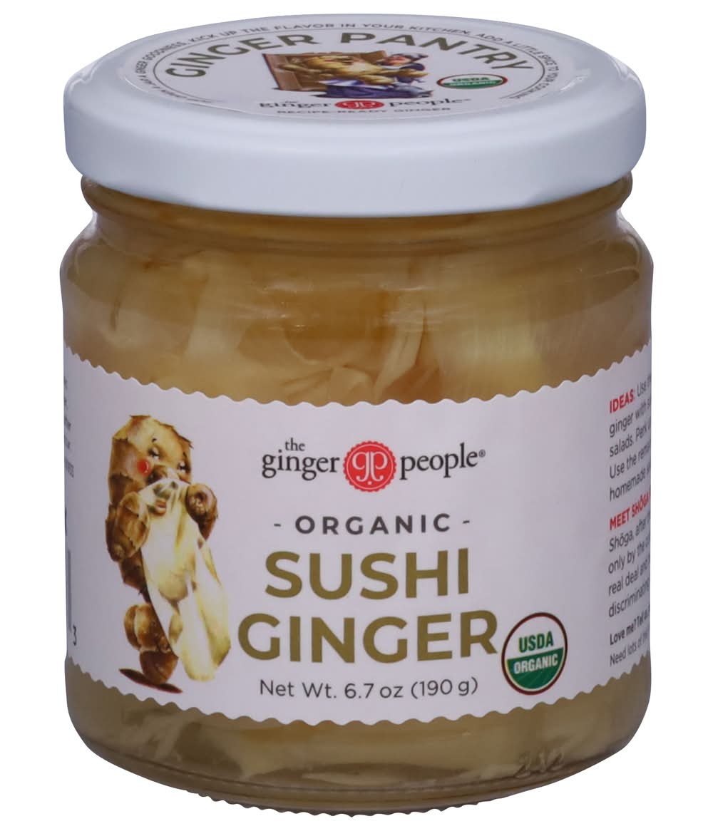 The Ginger People Organic Sushi Ginger (6.7 oz)