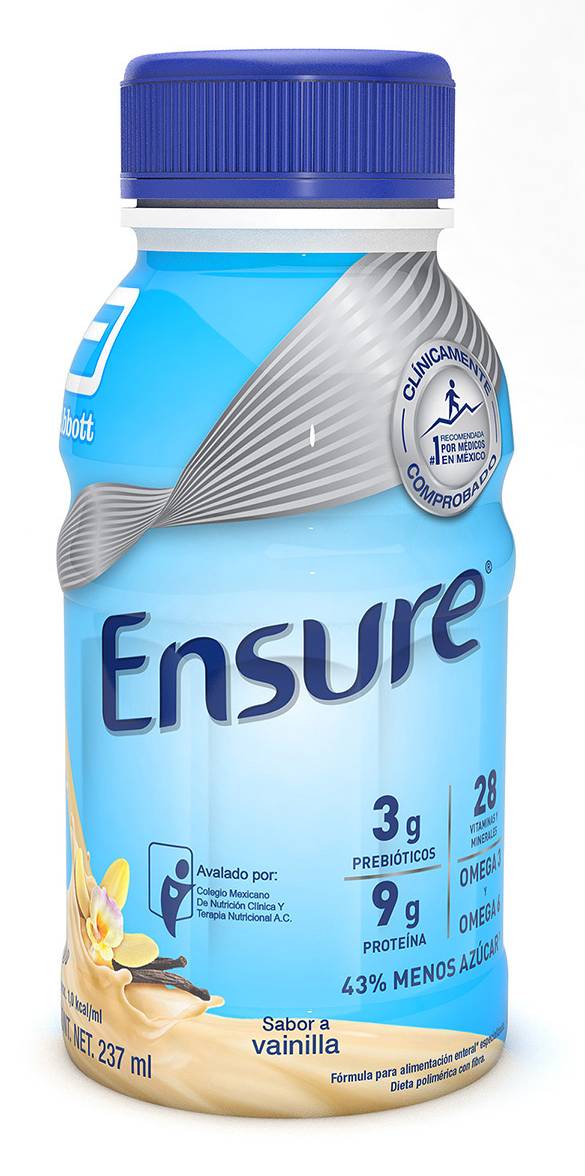 Ensure · Suplemento alimenticio, vainilla (237 ml)