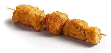 4 Piece Chicken Skewer- Original Crispy Classic Chicken