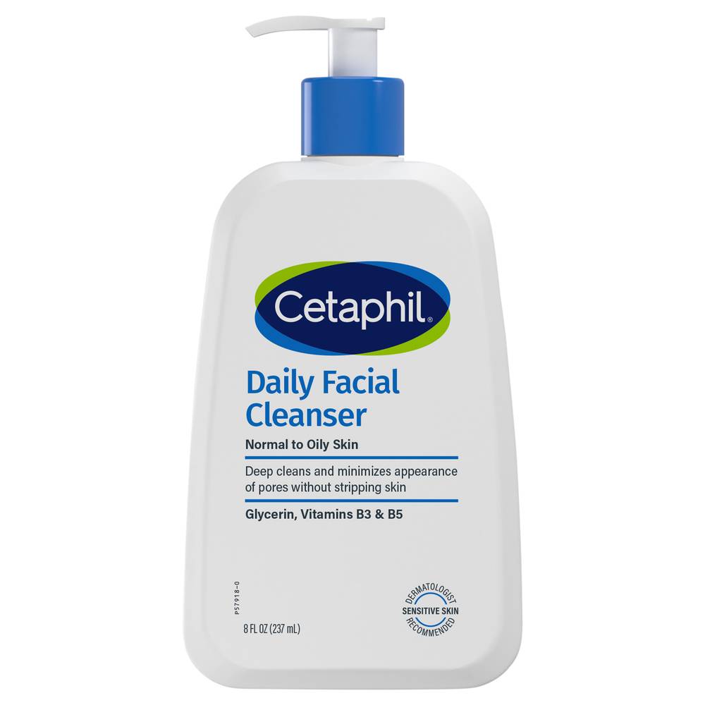 Cetaphil Daily Facial Cleanser For Oily Skin (8 fl oz)