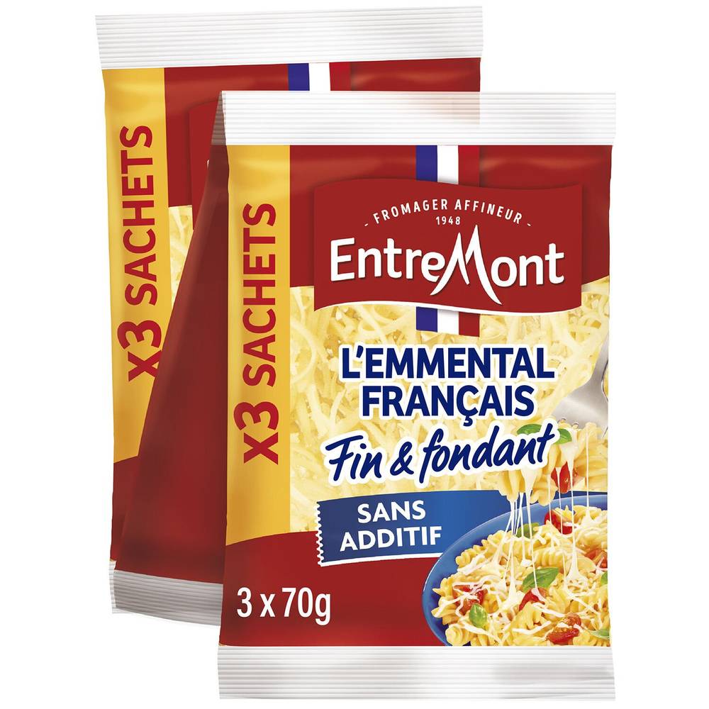 Entremont - Fromage râpé emmental
