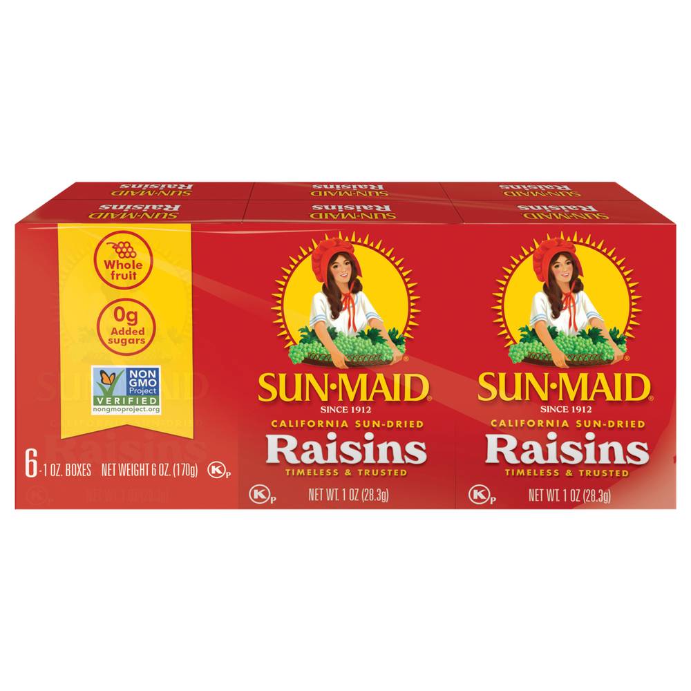 Sun-Maid California Sun Dried Raisins (6 oz)