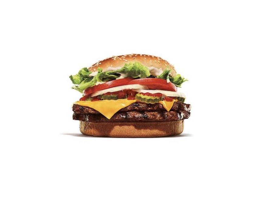 🍔💥 Menu Double Whoopy Grill Burger 💥🍔