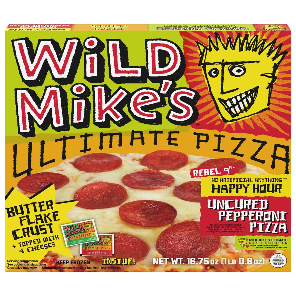 Wild Mike's Uncured Pepperoni Pizza (14.7 oz)