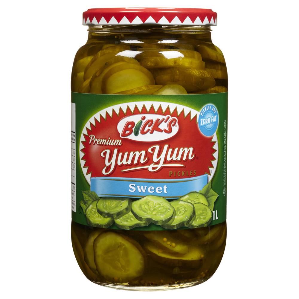 Bick's Yum Yum Sweet Pickles (1 L)