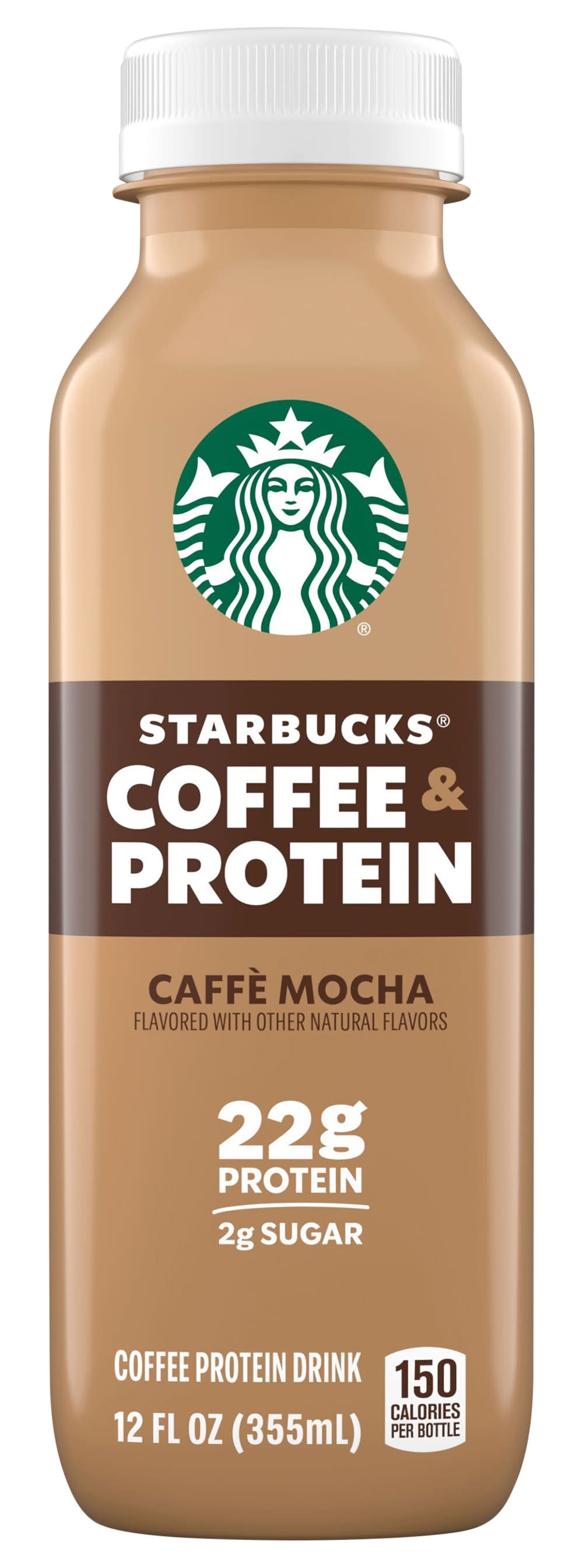 Starbucks Coffee & Protein Drink, Caffe Mocha (12 fl oz)