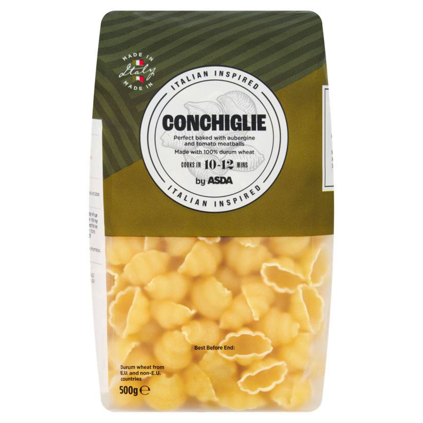 ASDA Conchiglie Pasta (500g)