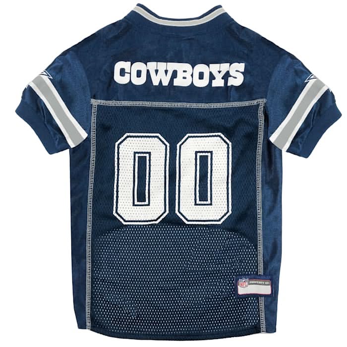 Pets First NFL NFC East Mesh Jersey For Dogs, Medium, Dallas Cowboys