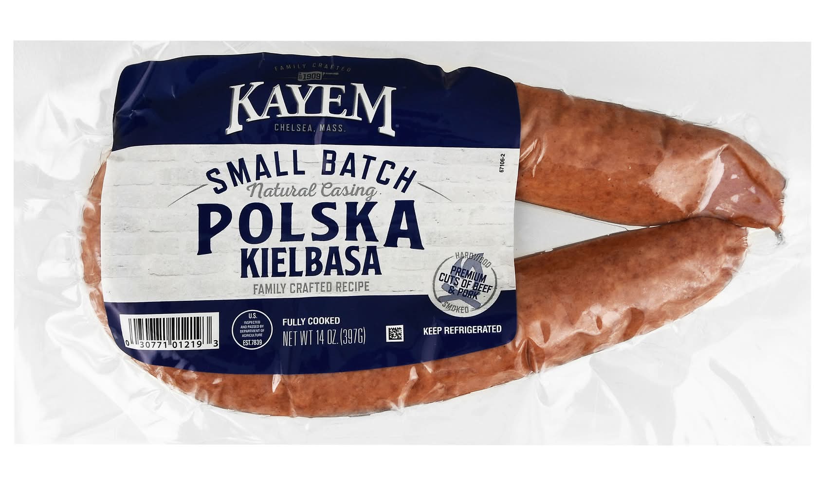 Kayem Natural Casing Polska Kielbasa (14 oz)