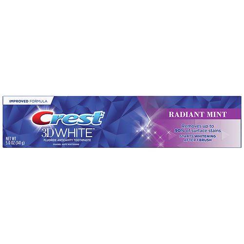 Crest 3D White Toothpaste Radiant Mint - 5.0 OZ
