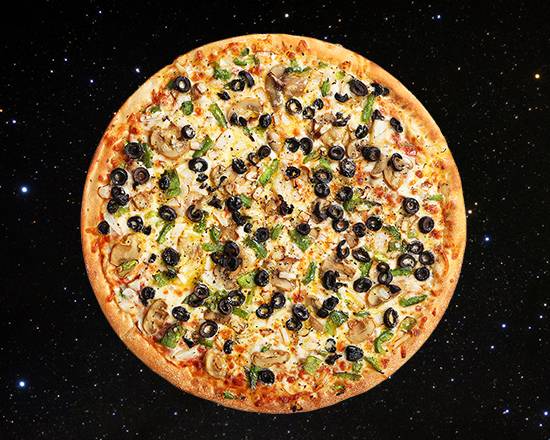 Out of This World Veggie Pizza