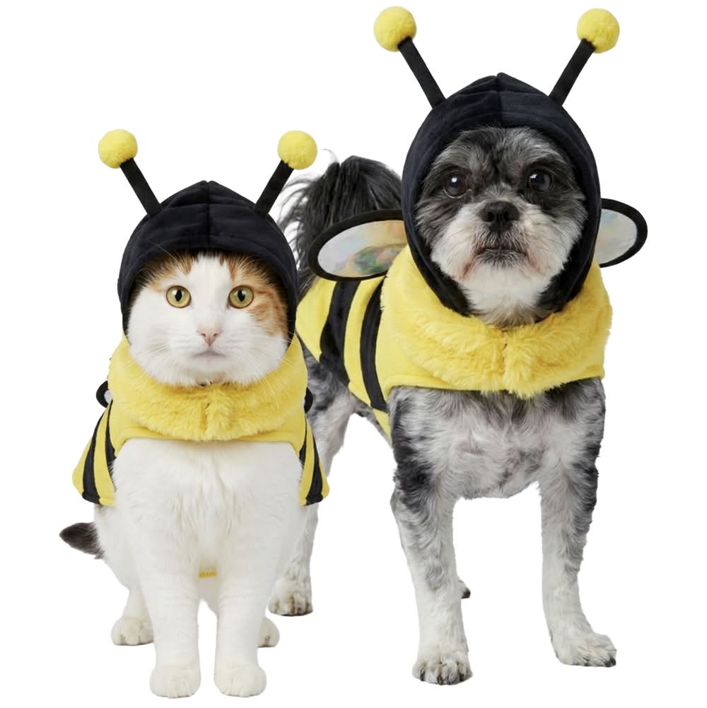 Play On Bumblebee Dog or Cat Costume, Extra Small/Small