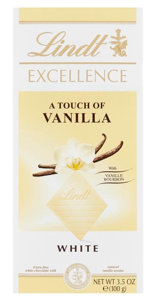 Lindt Excellence Wyśmienita czekolada biała z naturalnym aromatem wanilii 100 g