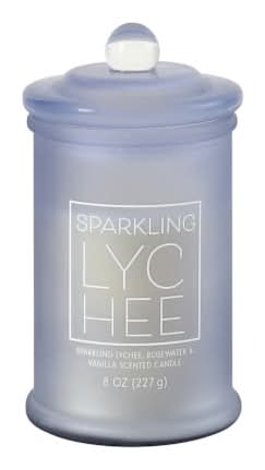 Scented Candle 8oz Sparkling Lychee