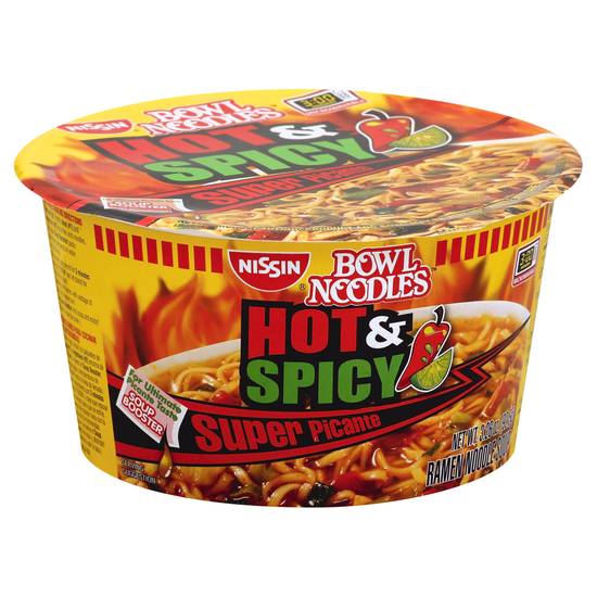 Nissin Hot & Spicy Blazing Hot Flavor Ramen Noodle Soup