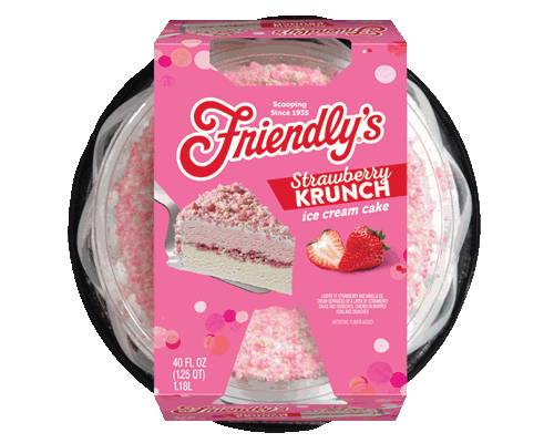 Strawberry KRUNCH Cake