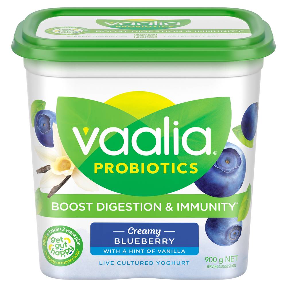 Vaalia Blueberry Yoghurt 900g