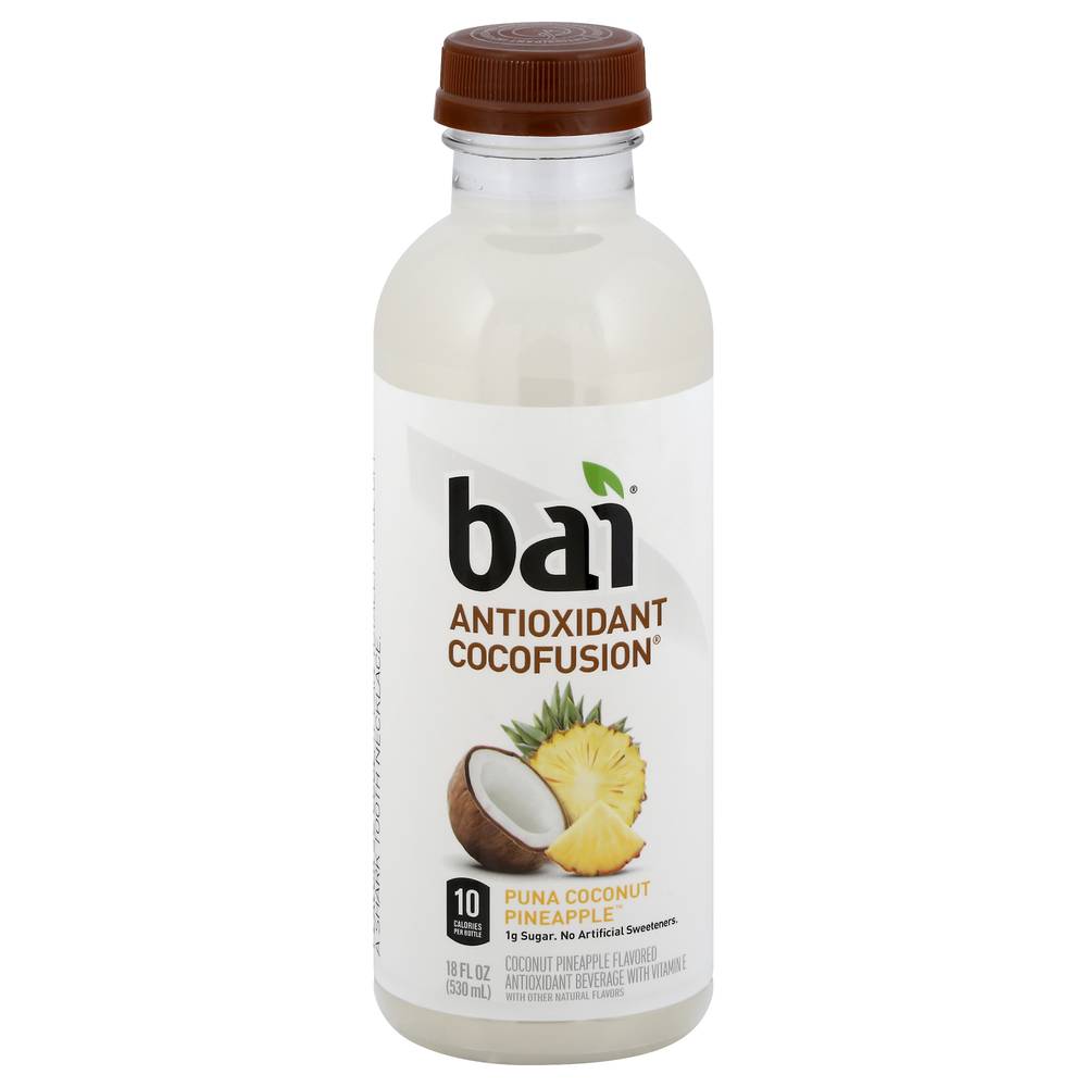 Bai Antioxidant Cocofusion Beverage With Vitamin E (18 fl oz) (coconut-pineapple)