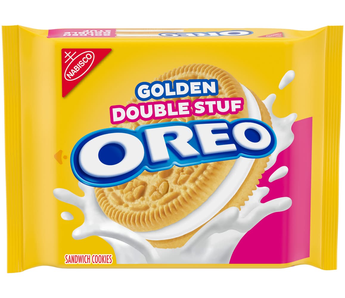 Oreo Golden Double Stuf Sandwich Cookies (14.03 oz)
