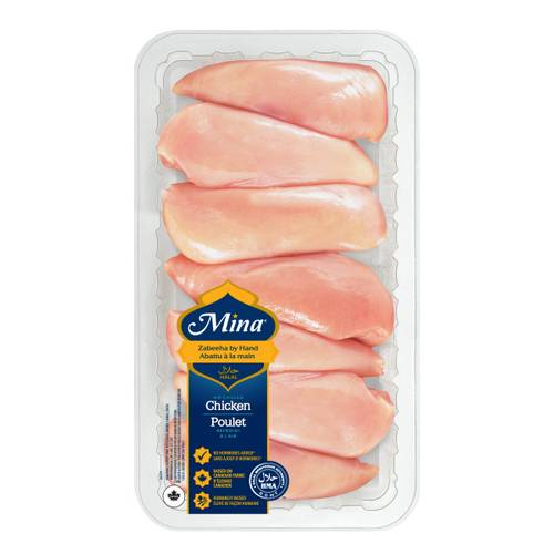 Mina Halal Bone & Skinless Chicken Breast (1.65 kg)