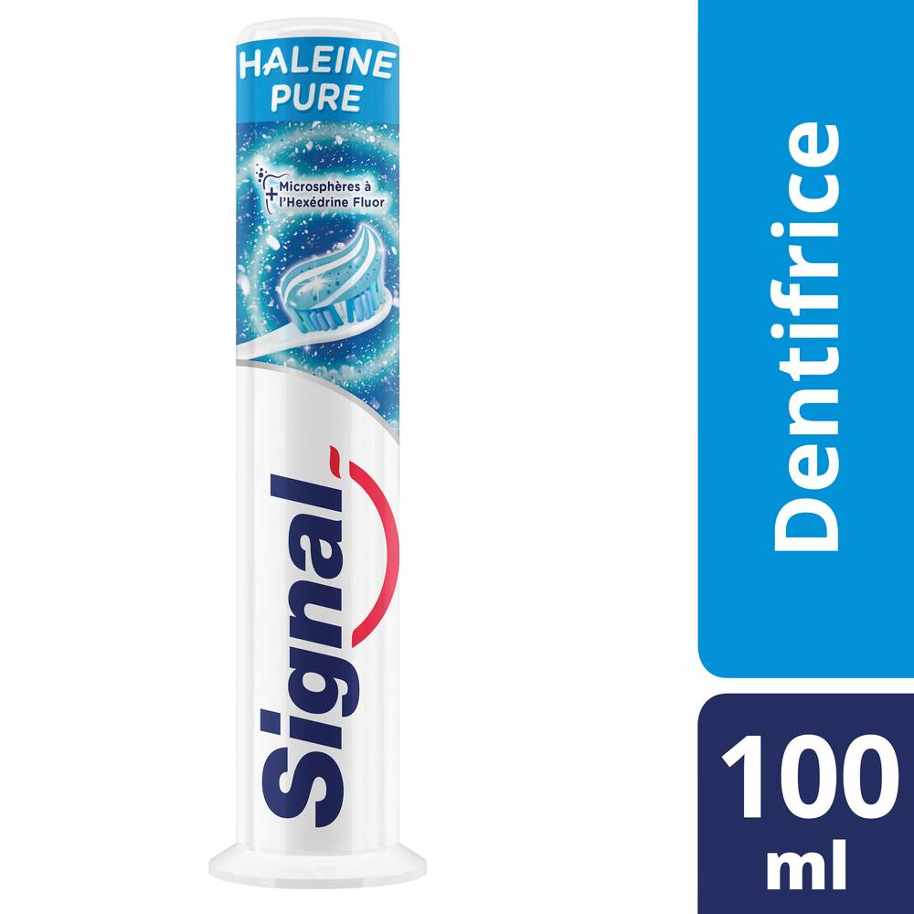 Signal - Dentifrice haleine pure doseur (100g)