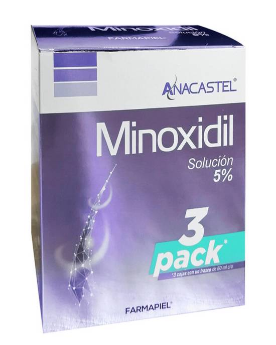 Anacastel minoxidil solución 5% (1 pieza)