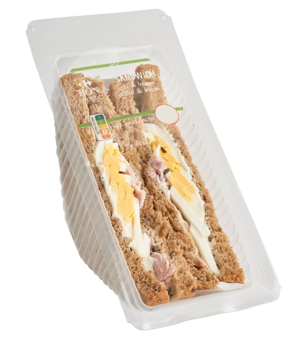 Carrefour Bon Appétit! Sandwich Œuf & Bacon 185 g