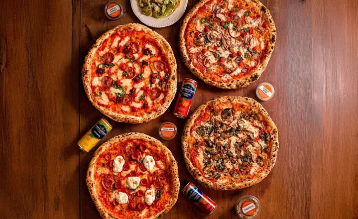 Rudy’s Pizza for 4