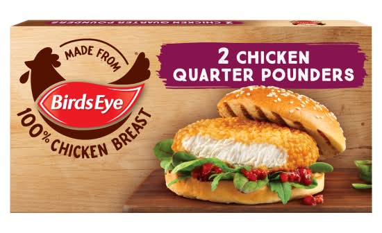 Birds Eye Chicken Quarter Pounders (2 pack)