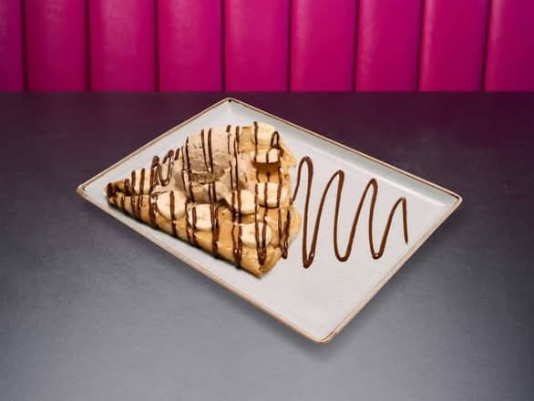 Peanut Butter Choc Crepe
