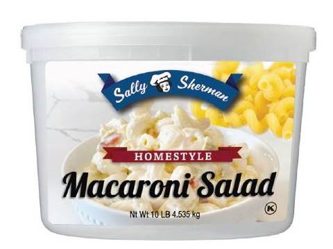 Sally Sherman Homestyle Macaroni Salad (10 lbs)