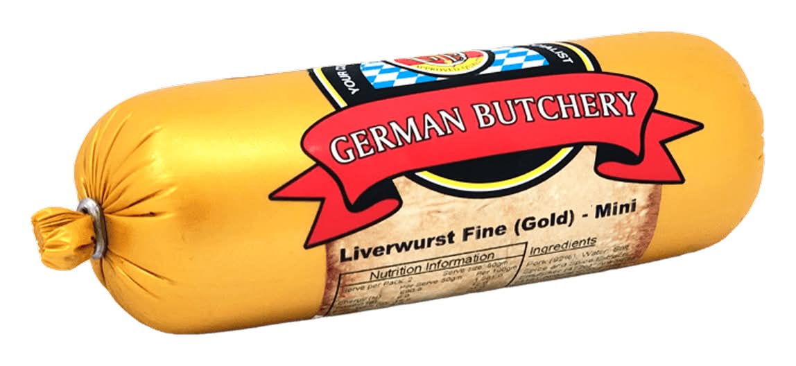 German Butchery Liverwurst Fine (150g)