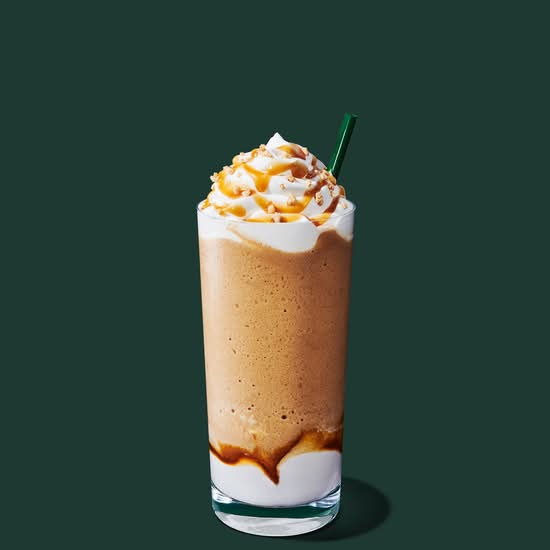 Caramel Ribbon Crunch Frappuccino® Blended Beverage