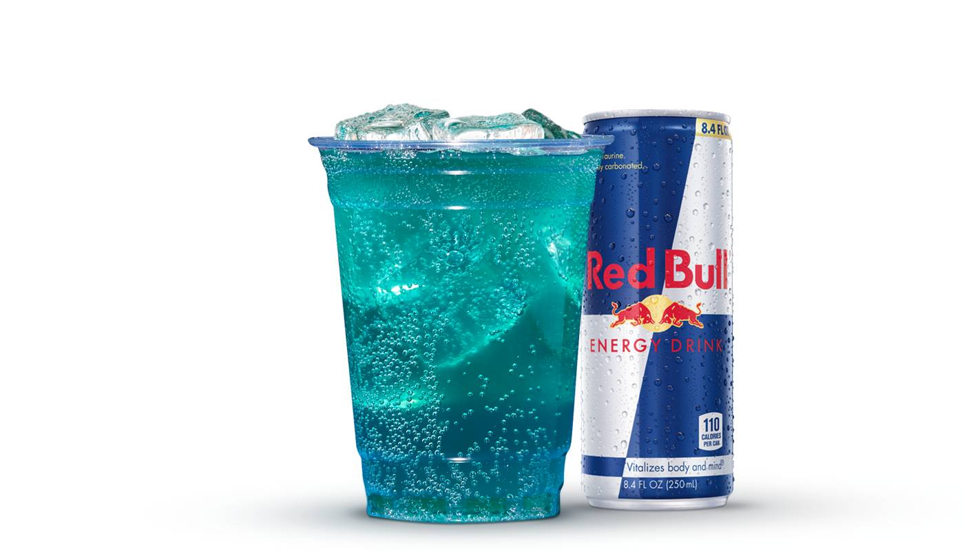 Iced Blue Raspberry Energy 16 oz