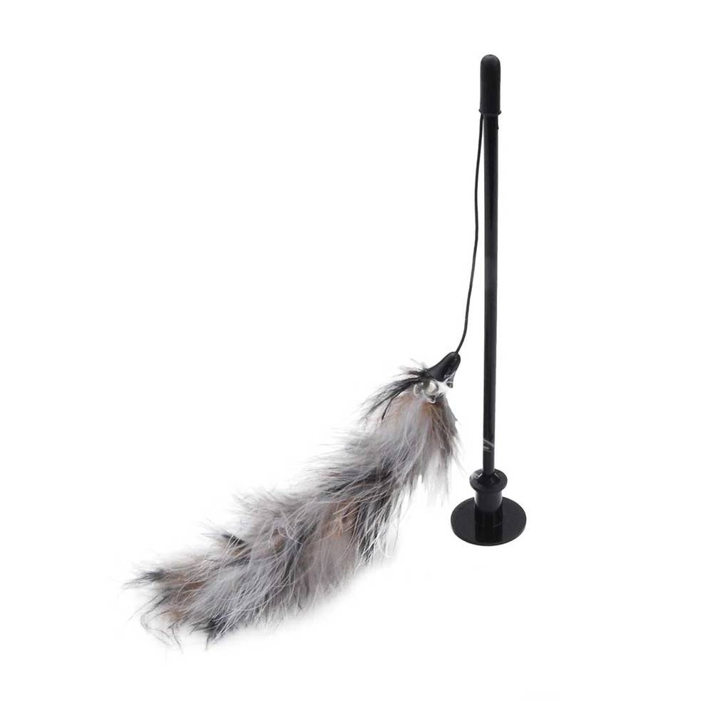 Turbo Teaser Cat Toy Interactive Cat Feather Toy and Cat Wand